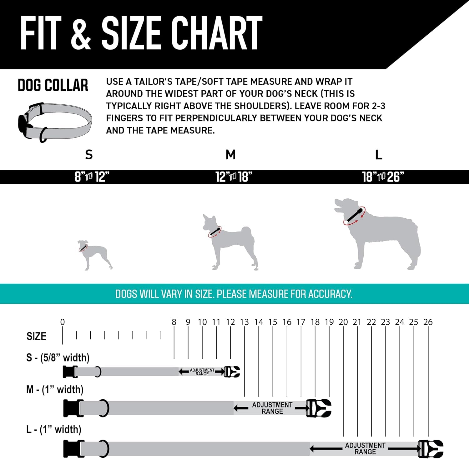 Wolfgang Heavy Duty, Adjustable Dog Collar with Quick Release Nylon Buckle for Walking & Training, Overland Print, Large