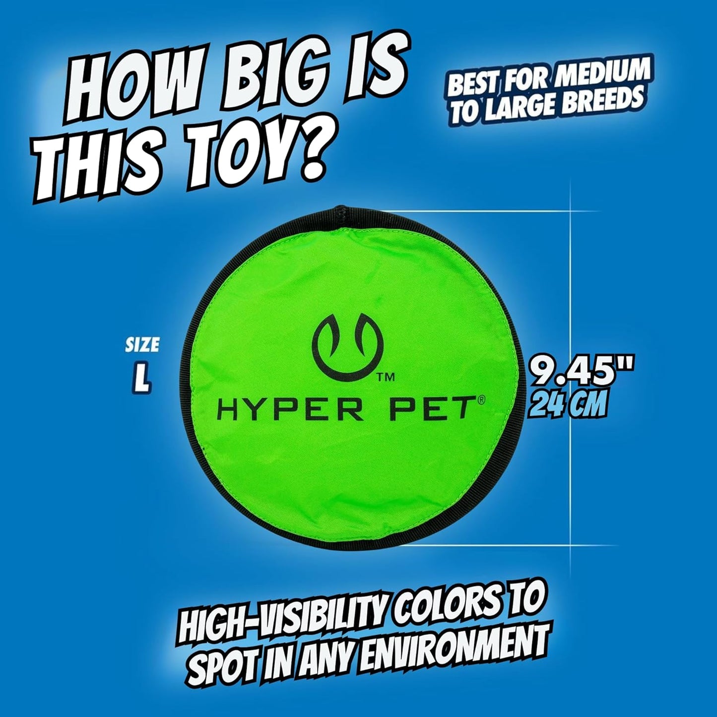 Flippy Flopper 9" Flying Disc Soft Dog Toy, Floats in Water & Safe on Teeth, for All Breeds, Pack of 5 (Colors May Vary)