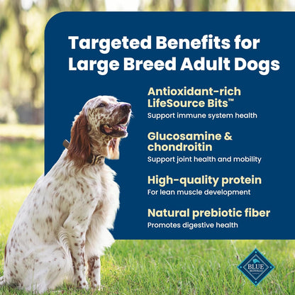 Life Protection Formula Chicken & Brown Rice Large Breed Adult Dry Dog Food, Supports Immunity with Antioxidant-Rich Lifesource Bits, Promotes Healthy Muscles, Skin & Coat Health, 30 Lbs.