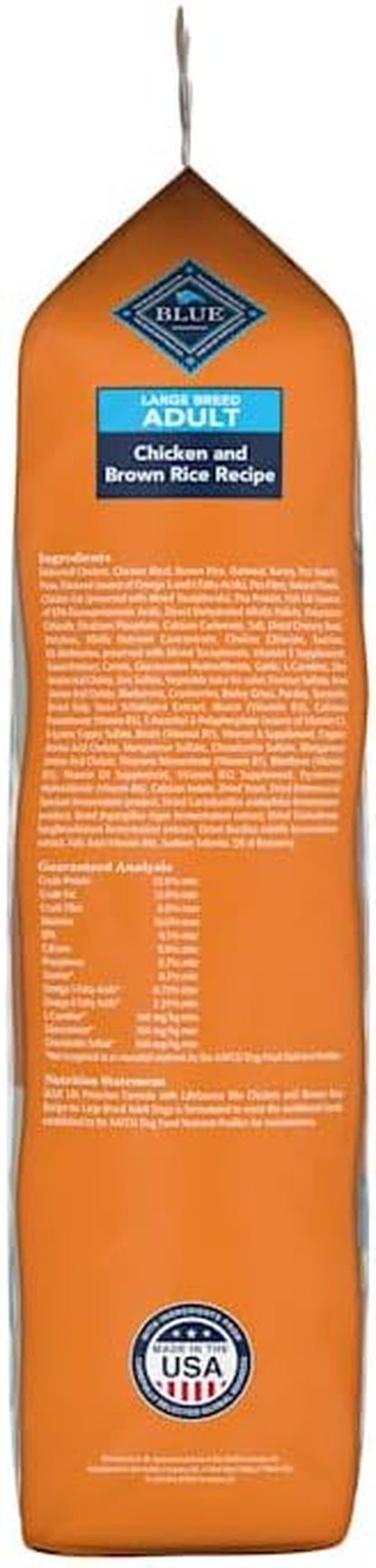 Life Protection Formula Chicken & Brown Rice Large Breed Adult Dry Dog Food, Supports Immunity with Antioxidant-Rich Lifesource Bits, Promotes Healthy Muscles, Skin & Coat Health, 30 Lbs.